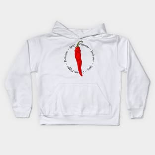 Cayenne Chili Pepper Kids Hoodie